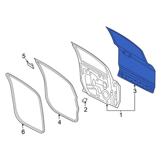 Ford OE - Front Left Outer Door Outer Panel