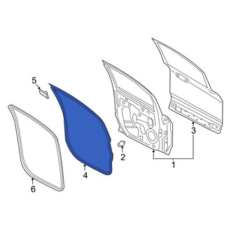 Ford OE - Front Left Outer Door Seal