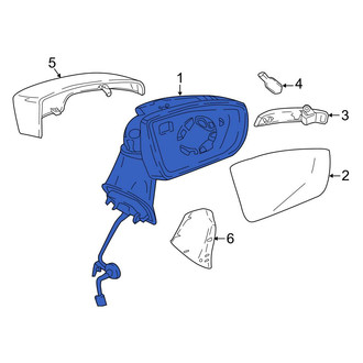 Ford OE - Front Right Door Mirror
