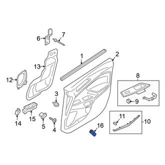 Ford OE - Door Lock Switch