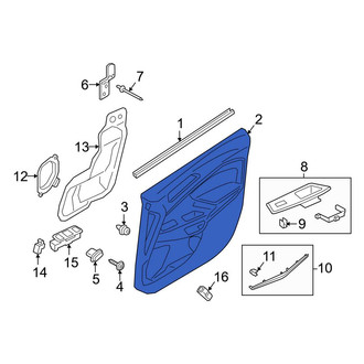 Ford OE - Center Right Outer Door Outer Panel
