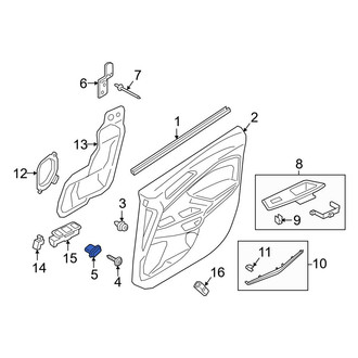 Ford OE - Front Door Interior Trim Panel Nut