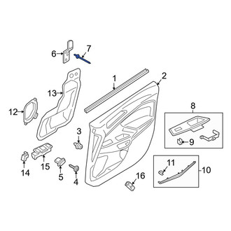 Ford OE - Door Interior Trim Panel Rivet