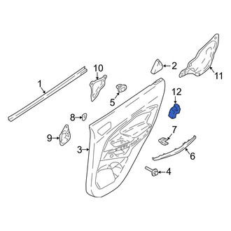 Ford OE - Front Right Door Window Switch