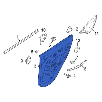 Ford OE - Center Left Outer Door Outer Panel