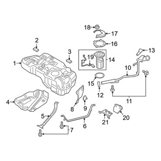 Ford OE - Fuel System Components
