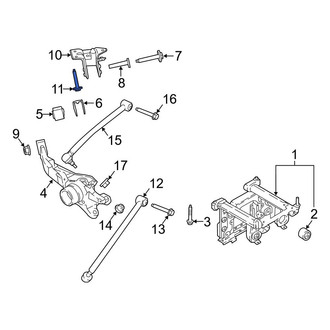 Ford OE - Suspension Knuckle Bolt