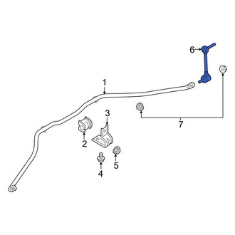 Ford OE - Rear Suspension Stabilizer Bar Link