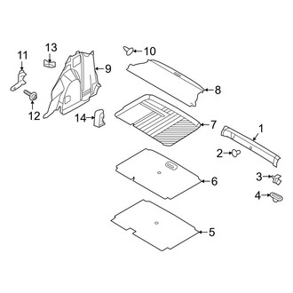 Ford OE - Rear Body & Floor - Interior Trim