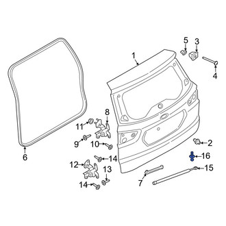 Ford OE - Door Check Stud