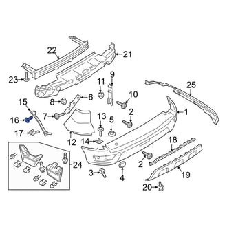 Ford OE - Door Lock Rod Cover Screw