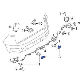 Ford OE - Inner Parking Aid Sensor Bracket