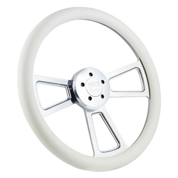Forever Sharp® - Muscle Style Steering Wheel with Polished Spokes