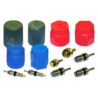 Four Seasons® - A/C System Valve Core and Cap Kit