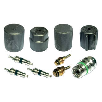Four Seasons® - A/C System Valve Core and Cap Kit