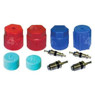 Four Seasons® - A/C System Valve Core and Cap Kit