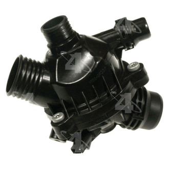 Four Seasons® - Engine Coolant Water Outlet and Thermostat Housing Kit with Thermostat