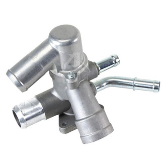 Four Seasons® - Engine Coolant Water Outlet and Thermostat Housing Kit with Thermostat