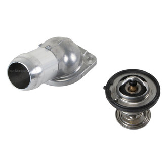 Four Seasons® - Engine Coolant Water Outlet with Thermostat