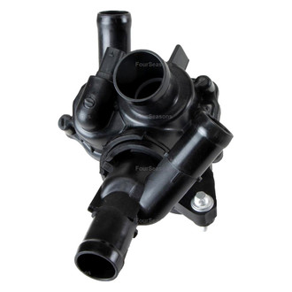 Four Seasons® - Engine Coolant Water Outlet and Thermostat Housing Kit with Thermostat