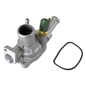 Four Seasons® - Engine Coolant Water Outlet with Thermostat