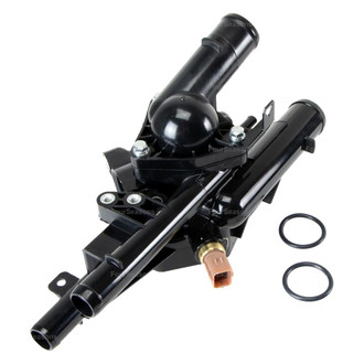 Four Seasons® - Engine Coolant Water Outlet and Thermostat Housing Kit with Thermostat