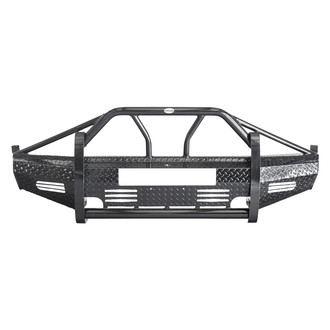 Frontier Truck Gear® - Xtreme Series Full Width Black Powder Coated Front HD Bumper with Pre-Runner Guard