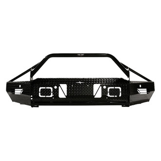 Frontier Truck Gear® - Xtreme Series Full Width Black Powder Coated Front HD Bumper with Pre-Runner Guard