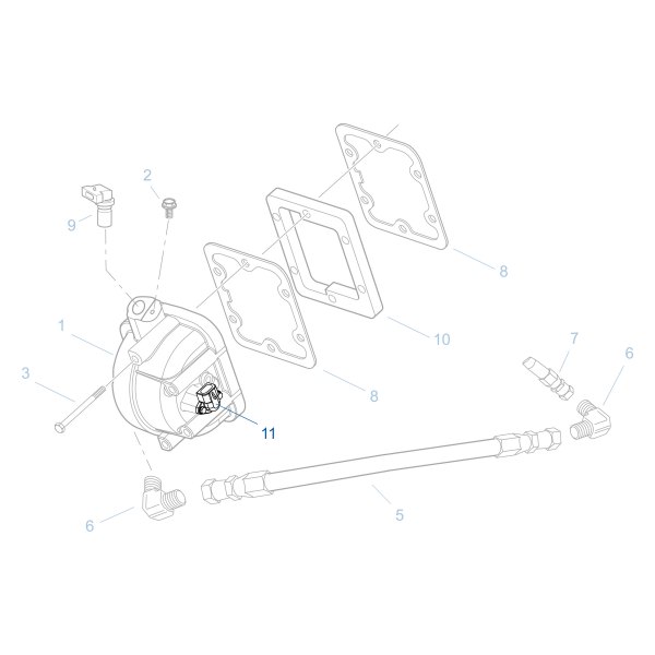 Fuller® - Inertia Brake Transmission Connector Kit