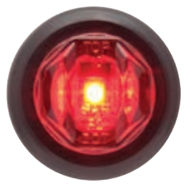 FulTyme RV® - Black Red LED Porch Light