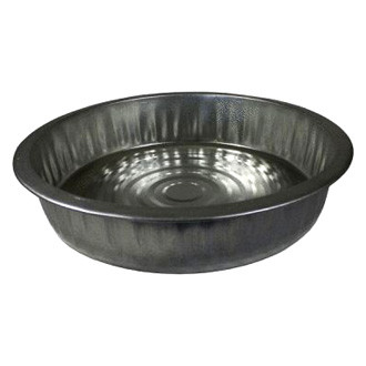 Funnel King® - 3.25 gal Galvanized Steel Drain Pan