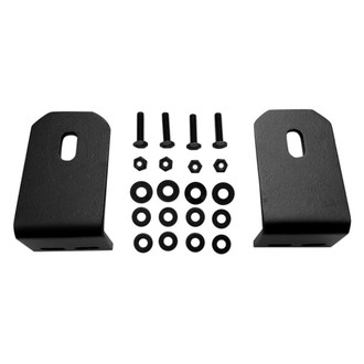 Garvin Wilderness® - Black Textured Roof Rack Mounts for Light