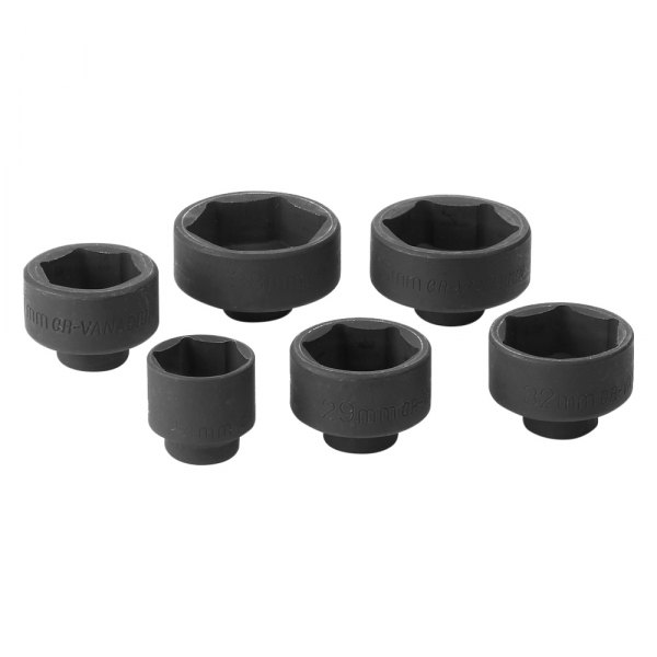 GearWrench® - 6-piece 24 mm to 38 mm Oil Filter Socket Set