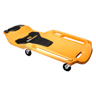 GearWrench® - 300 lb 40" x 6" Yellow Blow Molded Creeper with Magnet Tool Tray