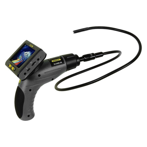General Tools® - 9 mm x 39.37" 180° Image Rotation Waterproof Videoscope Inspection System