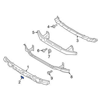 Genesis OE - Bumper Impact Bar Clip