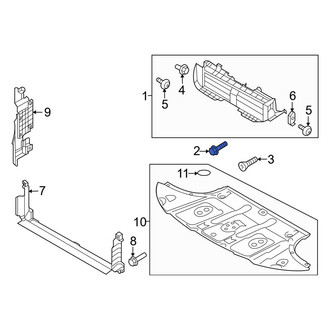 Genesis OE - Bumper Cover Screw