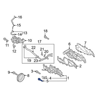 Genesis OE - Brake Dust Shield Bolt