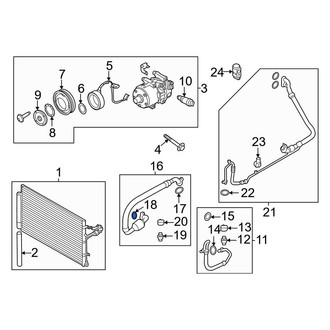 Genesis OE - A/C Line O-Ring