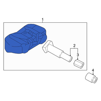 Genesis OE - Tire Pressure Monitoring System (TPMS) Sensor