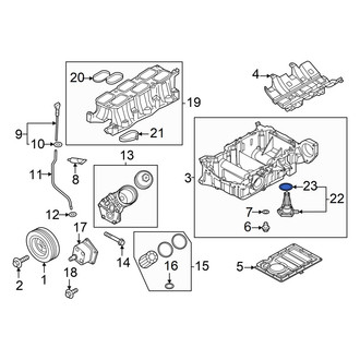 Genesis OE - Engine Oil Level Sensor Gasket