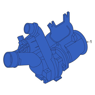 Genesis OE - Left Turbocharger
