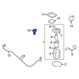 Genesis OE - Fuel Tank Pressure Sensor
