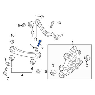 Genesis OE - Front Lower Suspension Control Arm Bolt