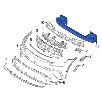 Genesis OE - Front Bumper Impact Bar