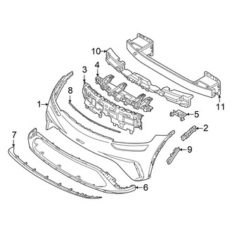 Genesis OE - Front Bumper & Grille - Bumper & Components
