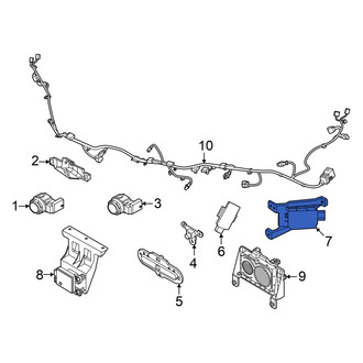 Genesis OE - Front Left Collision Warning Sensor