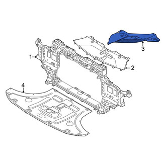 Genesis OE - Front Left Radiator Support Access Cover