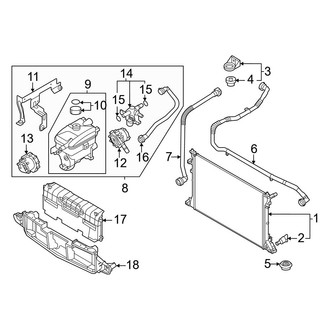 Genesis OE - Cooling - Radiator & Components (Drive Motor)