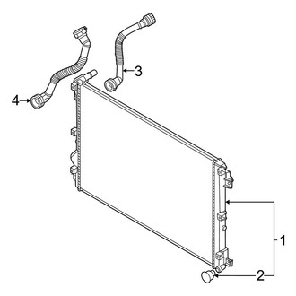Genesis OE - Cooling - Radiator & Components (High Voltage Battery)